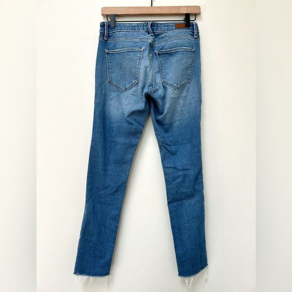 Abercrombie & Fitch Distressed Harper Super Skinny Jeans Medium Wash 26 / 2 R - Picture 5 of 11
